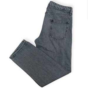 TopMan Straight Leg Grey Denim Jeans